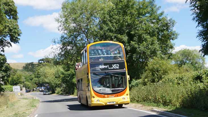 First Wessex Volvo B7TL Wright 32330 Jurassic Coaster